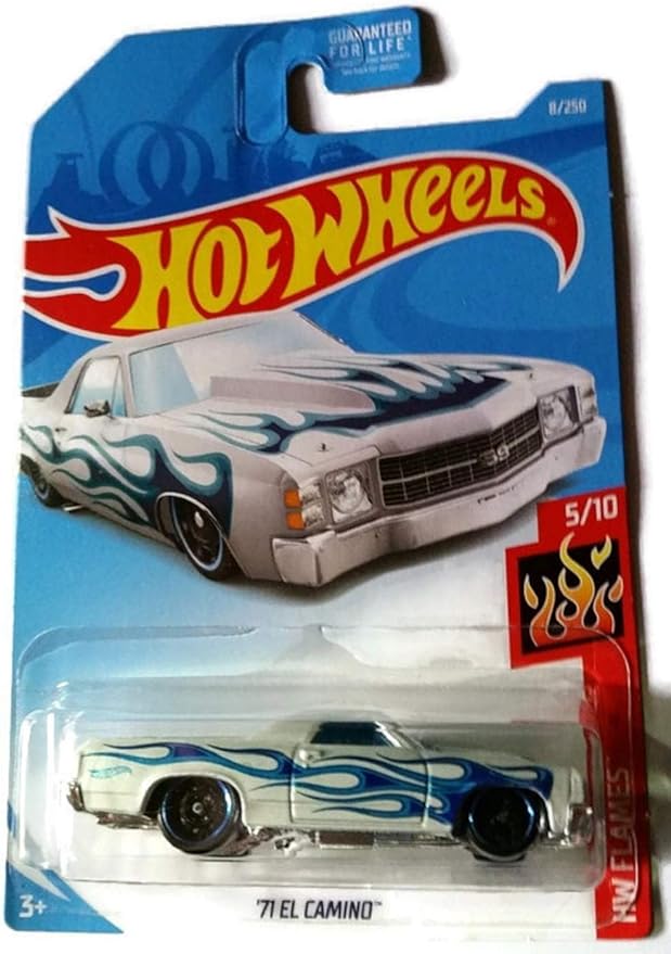 Hot Wheels HW Flames 2017 - Voiture Jouet '68 Shelby GT500 Bleu - Édition Limitée 169/250