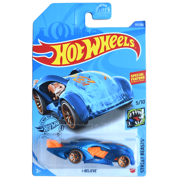 Hot Wheels I-Believe Street Beasts 5/10 [teal] 117/250