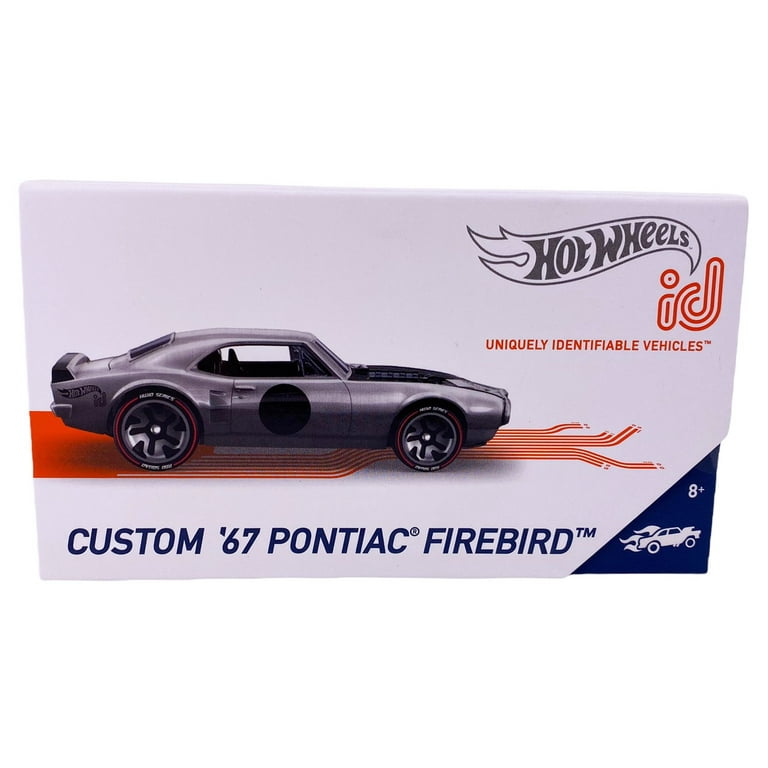 Mattel Hot Wheels ID Car, Custom '67 Pontiac Firebird, Zinc Finish