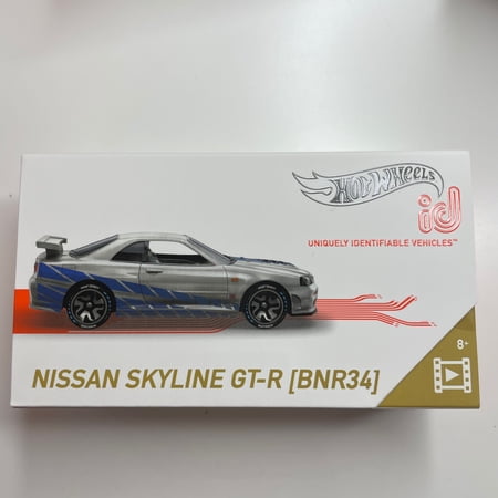 Hot Wheels ID Car - Nissan Skyline GT-R (BNR34)