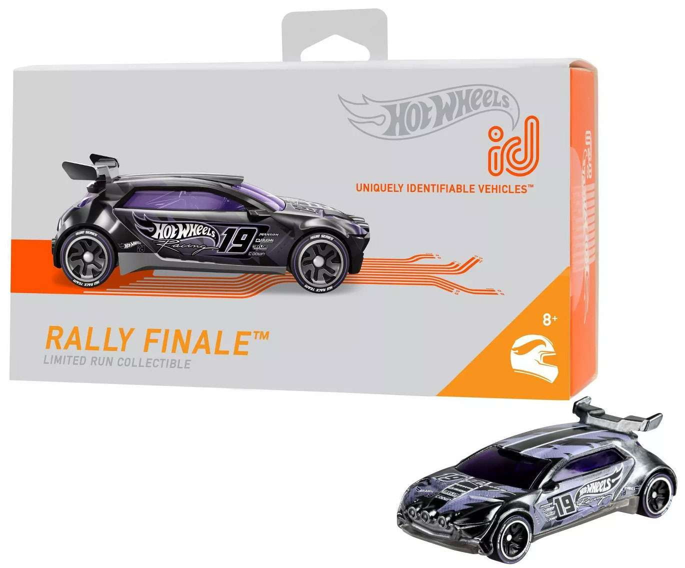 Hot Wheels ID Vehicle Rally Finale with Embedded NFC Chip 1 64 scale Walmart