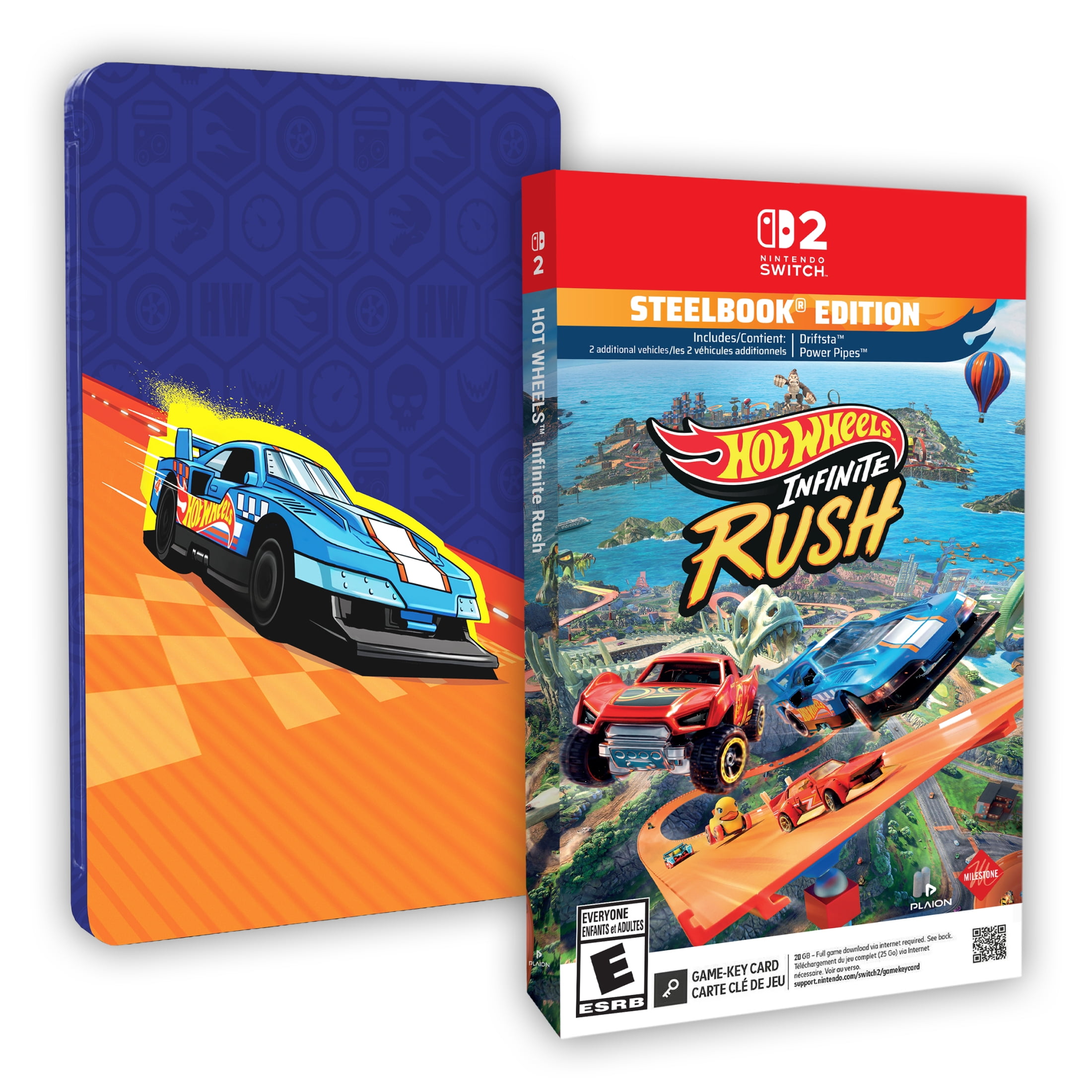 Hot Wheels Infinite Rush WM Exclusive Steel Book Edition - Nintendo Switch 2 Game