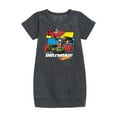 thumbnail image 1 of Hot Wheels - Its My Birthday - Toddler And Youth Girls Fleece Dress, 1 of 3