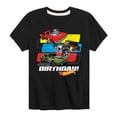 thumbnail image 1 of Hot Wheels - Its My Birthday - Toddler And Youth Short Sleeve Graphic T-Shirt, 1 of 4