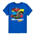 thumbnail image 1 of Hot Wheels - Its My Birthday - Toddler And Youth Short Sleeve Graphic T-Shirt, 1 of 4