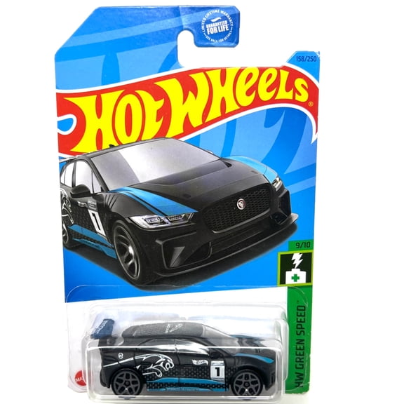 Hot Wheels Jaguar I-Pace eTrophy 1:64 Scale Damaged packaging
