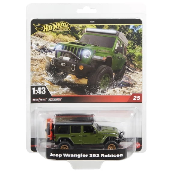 Hot Wheels Jeep Wrangler 392 Rubicon Premium 1:43 Scale