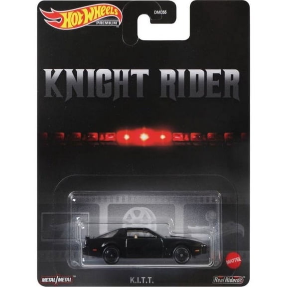 Hot Wheels KITT Car Play Vehicles, Metal Black