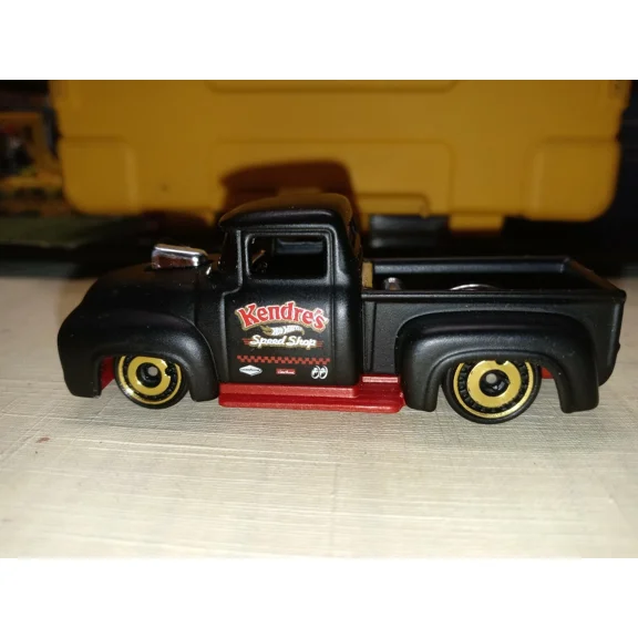 Hot Wheels Kendre's Speed Shop Custom '56 Ford Truck Black