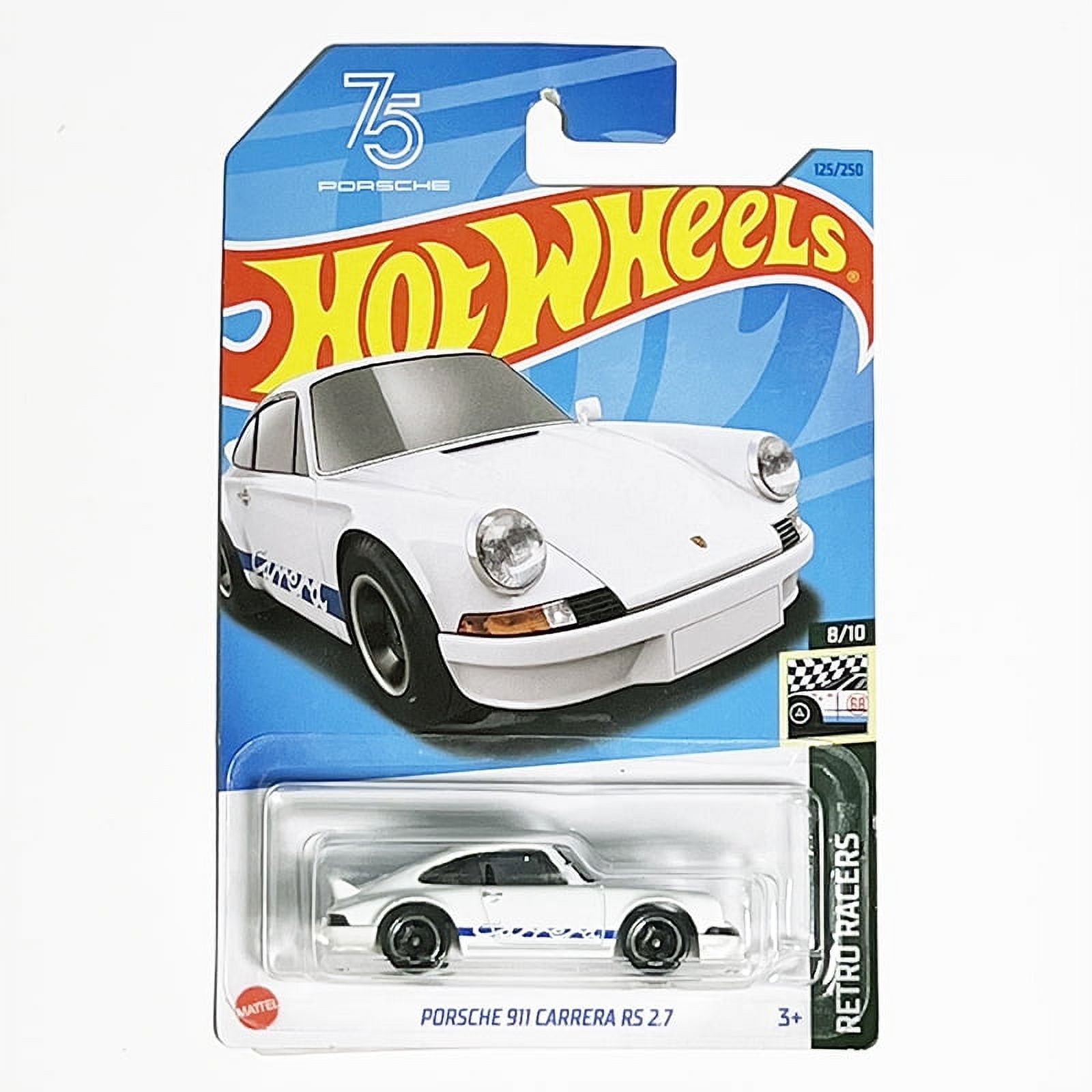 Hot Wheels Kids Car Play Vehicles, Die-Cast Metal White