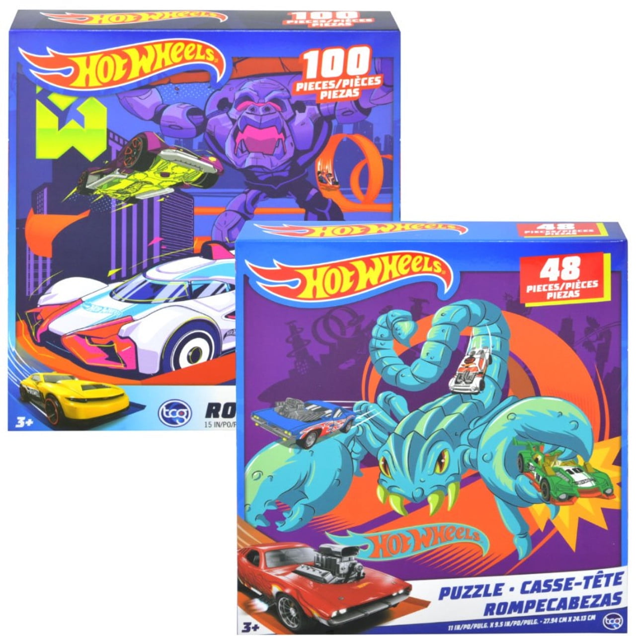 Hot Wheels Kids Premiere Puzzle Set