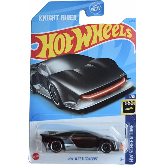 Hot Wheels Knight Rider HW K.I.T.T. Concept (Black) 2023 HW Screen Time