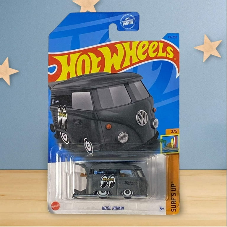 Hot Wheels Kool Kombi Gray Moon Eyes - Walmart.com