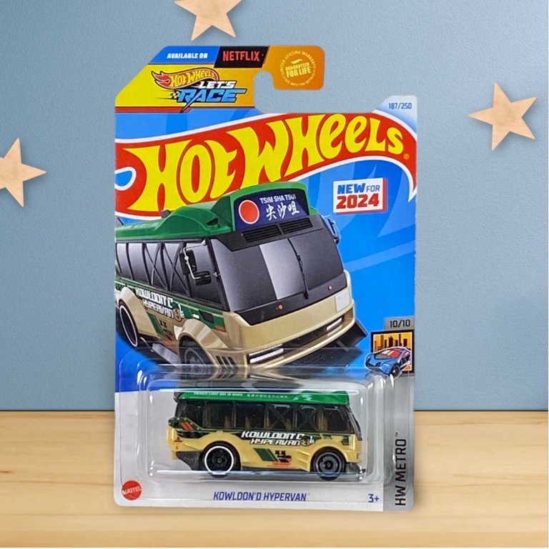 Hot Wheels Kowloon'd Hypervan1 187/250 Green HW Metro 10/10