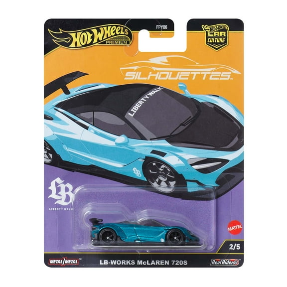 Hot Wheels LB-Works McLaren 720S Premium Silhouettes