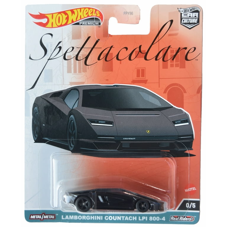 Hot Wheels Boulevard Lamborghini Countach LPI 800-4 Toy Car