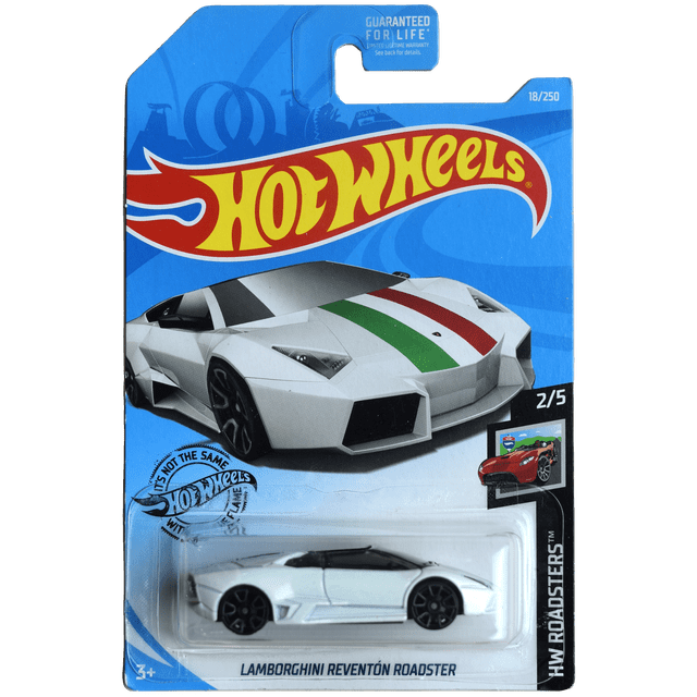 Hot Wheels Lamborghini Reventon Roadster HW Roadsters 2/5 [white] 18/ ...