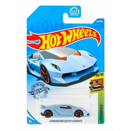 Hot Wheels Lamborghini Sesto Elemento Blue HW Exotics 164/250
