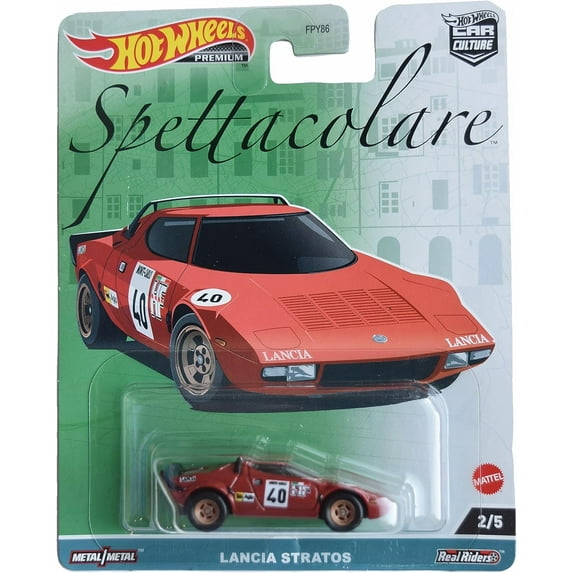Hot Wheels Premium Car Culture Spettacolare Lancia Stratos