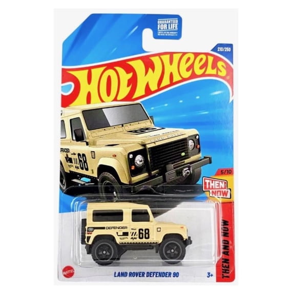 Hot Wheels Land Rover Defender 90 Then and Now