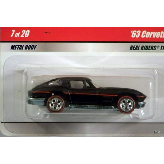 Hot Wheels Larry's Garage BLACK '63 Corvette 7/20 (Split Window)