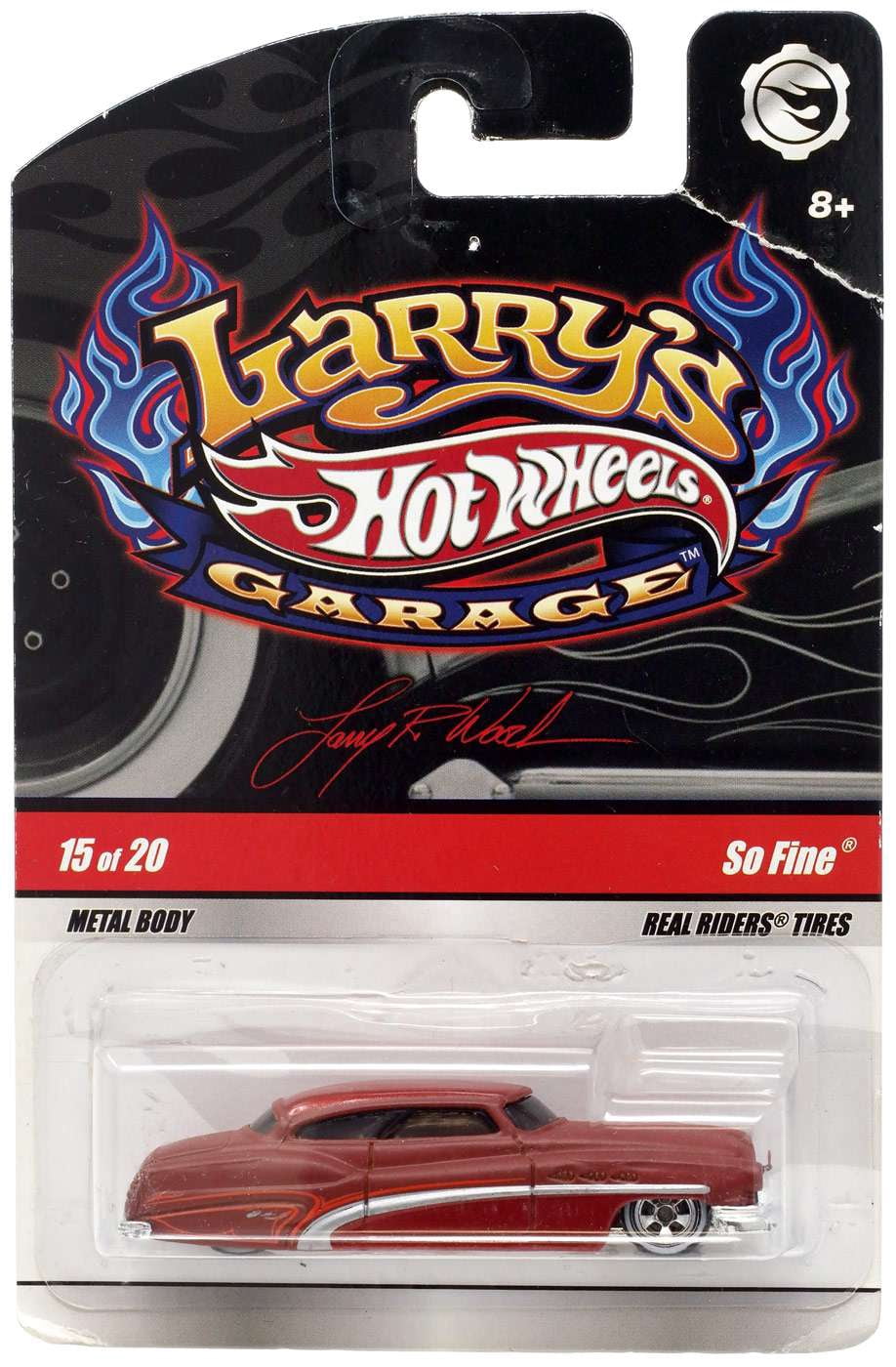 Larry's Hot Wheels ホットウィール　SO FINE Hot Wheels Larry's Garage So Fine Diecast Car - Walmart.com