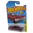 thumbnail image 1 of Hot Wheels Layin' Lowrider (2022) Experimotors 7/10 Maroon Toy Car 128/250, 1 of 1