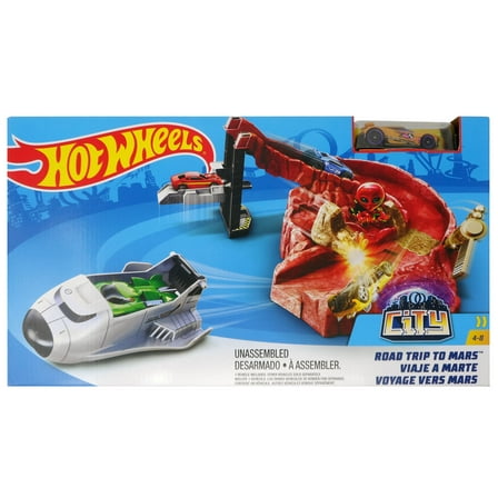 Hot Wheels City Road Trip to Mars Playset