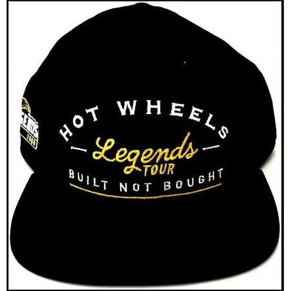 Hot Wheels Legends Tour Built Not Bought - Flat Bill Snapback Hat