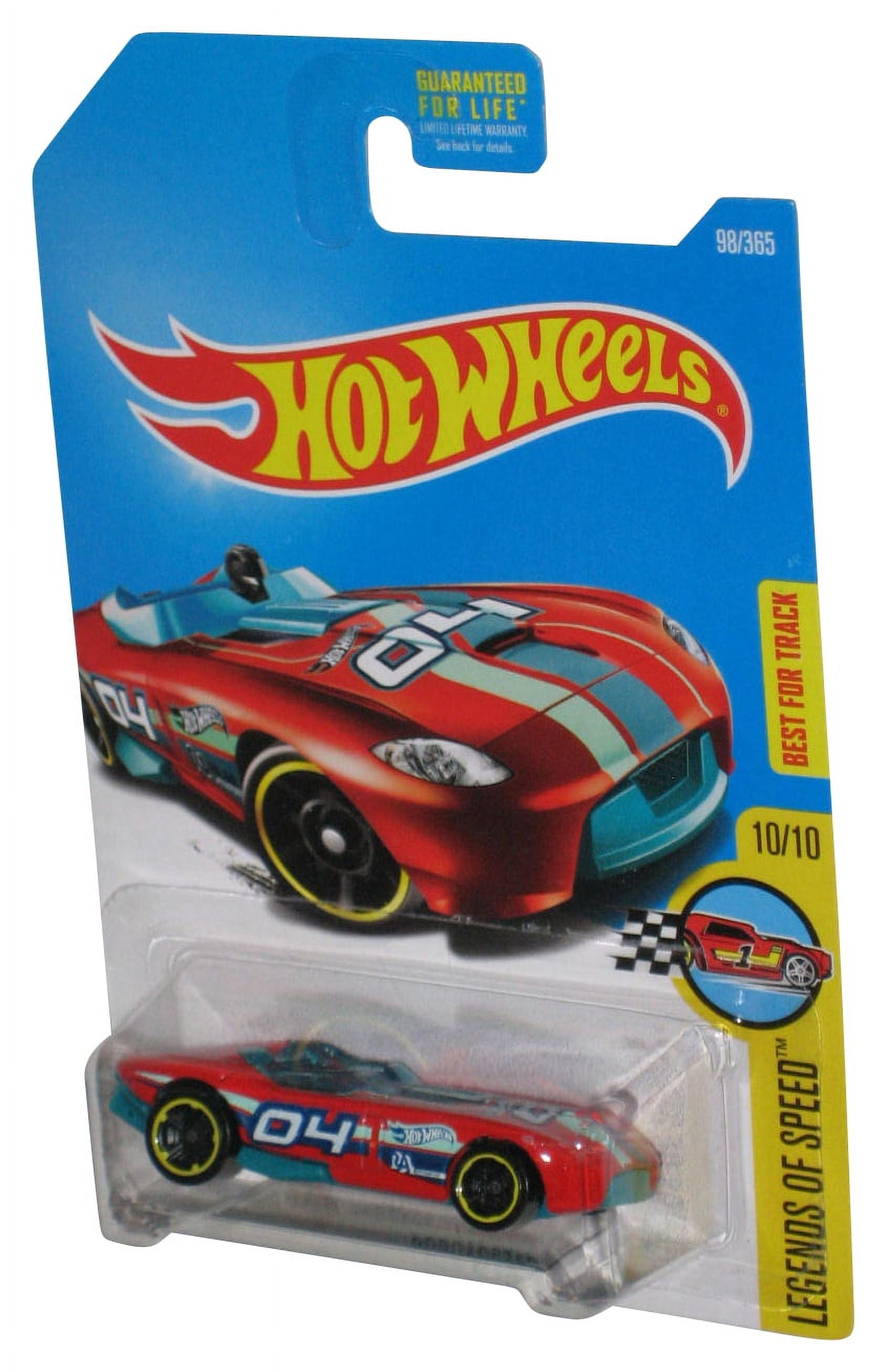 Hot Wheels Legends of Speed 10/10 (2015) Red Rrroadster Toy Car 98