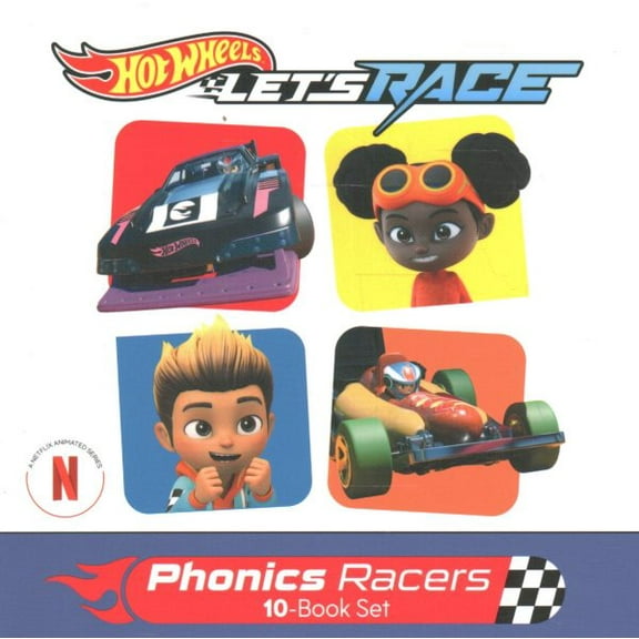 Pre-Owned Hot Wheels: Let's Race Hot Wheels Let's Race Phonics Racers, (Paperback)