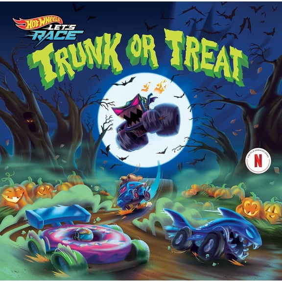 Hot Wheels Let's Race: Trunk or Treat?, (Hardcover)