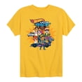 thumbnail image 1 of Hot Wheels - Let's Race Character Collage - Youth Boys Short Sleeve Graphic T-Shirt, 1 of 4