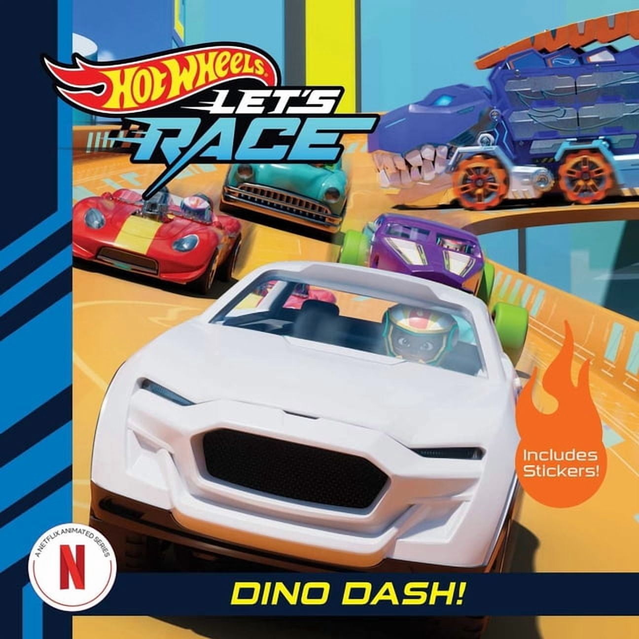 Hot Wheels: Let's Race Hot Wheels Let's Race: Dino Dash!, (Paperback)