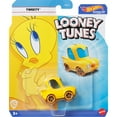 thumbnail image 1 of Hot Wheels Licensed Character Car (Looney Tunes Tweety), Gift for Kids 3 Years & up & Collectors, 1 of 6