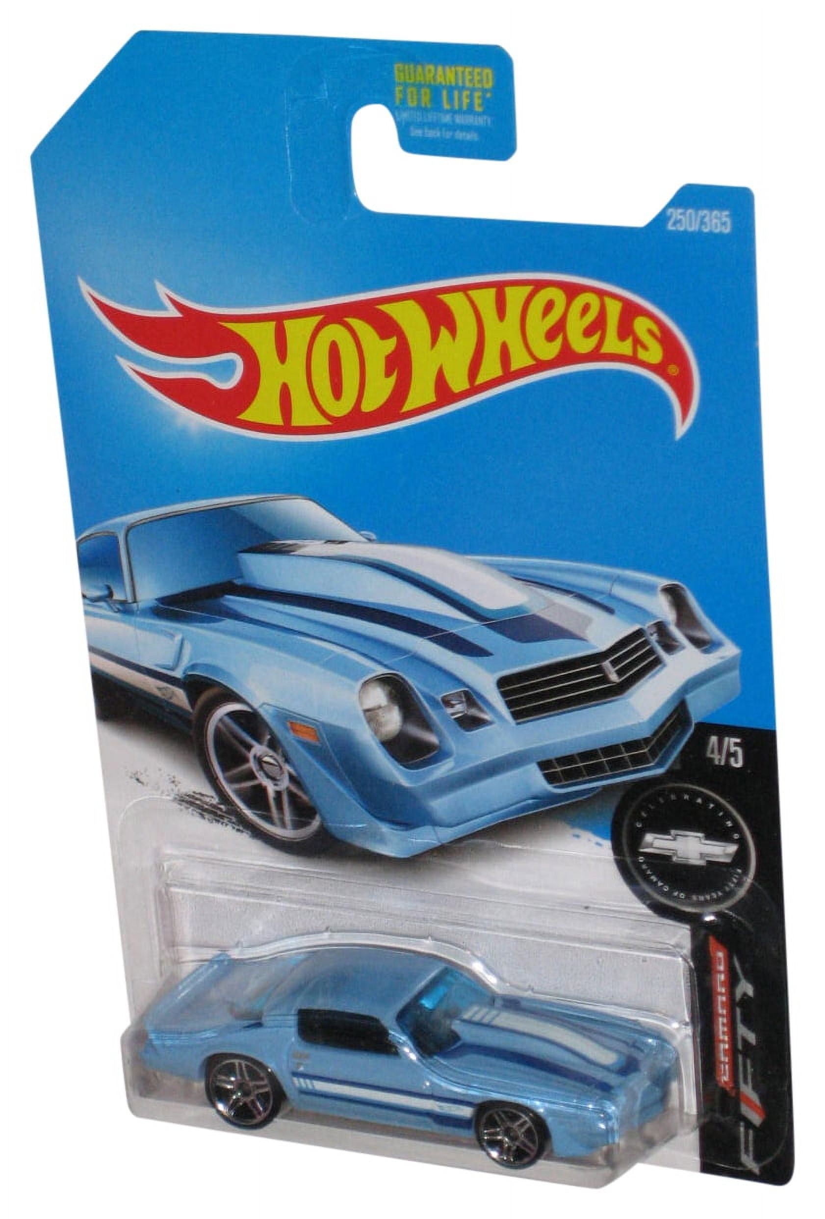 Hot Wheels Light Blue '81 Camaro 4/5 (2015) Die-Cast Toy Car 250