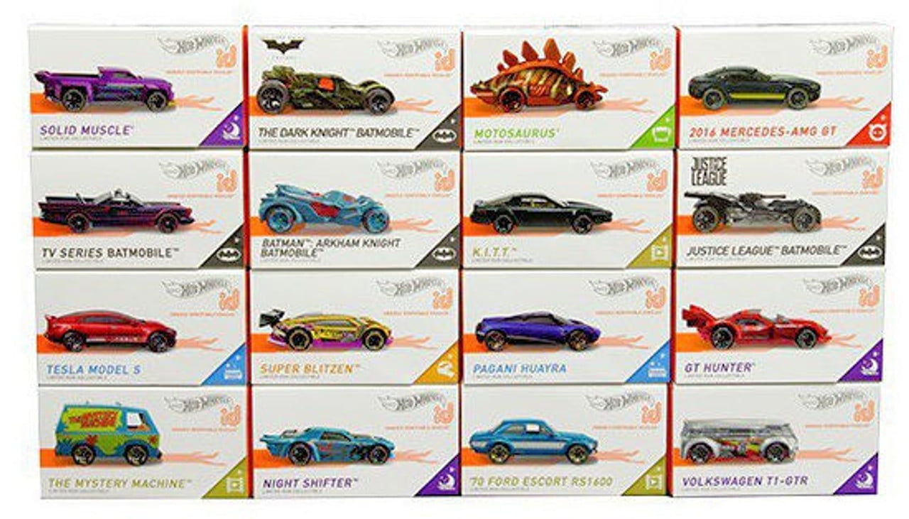 Hot Wheels Limited Edition ID Collection, 16 Die-Cast Cars Set FXB02-999H