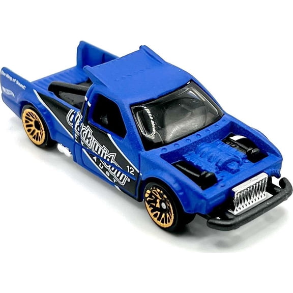 Hot Wheels Limited Grip Diecast Car (Matte Blue) (No Packaging)