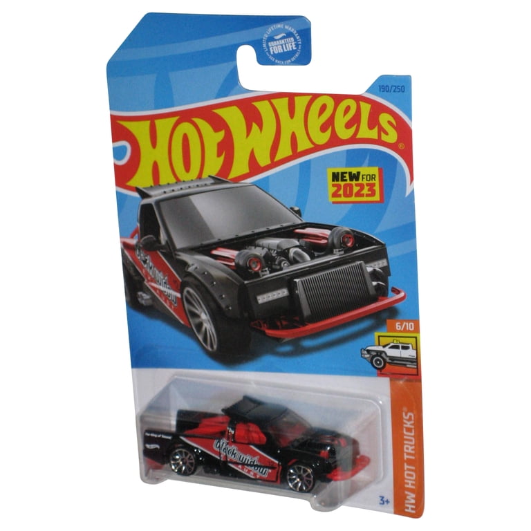 Mattel Hot Wheels HW Trucks 6/10 Black & Red Limited Grip Toy Car