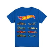 Hot Wheels Little Boys' Car Grid T-Shirt, Sizes 4-7