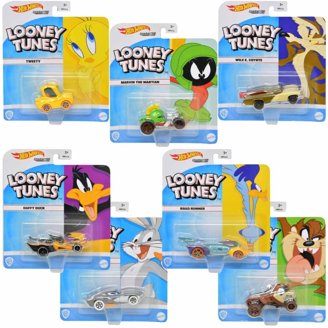 HotWheels LooneyTunes 全8種 Looney Tunes Hot Wheels Cars & Toy Vehicles | Walmart - Walmart.com