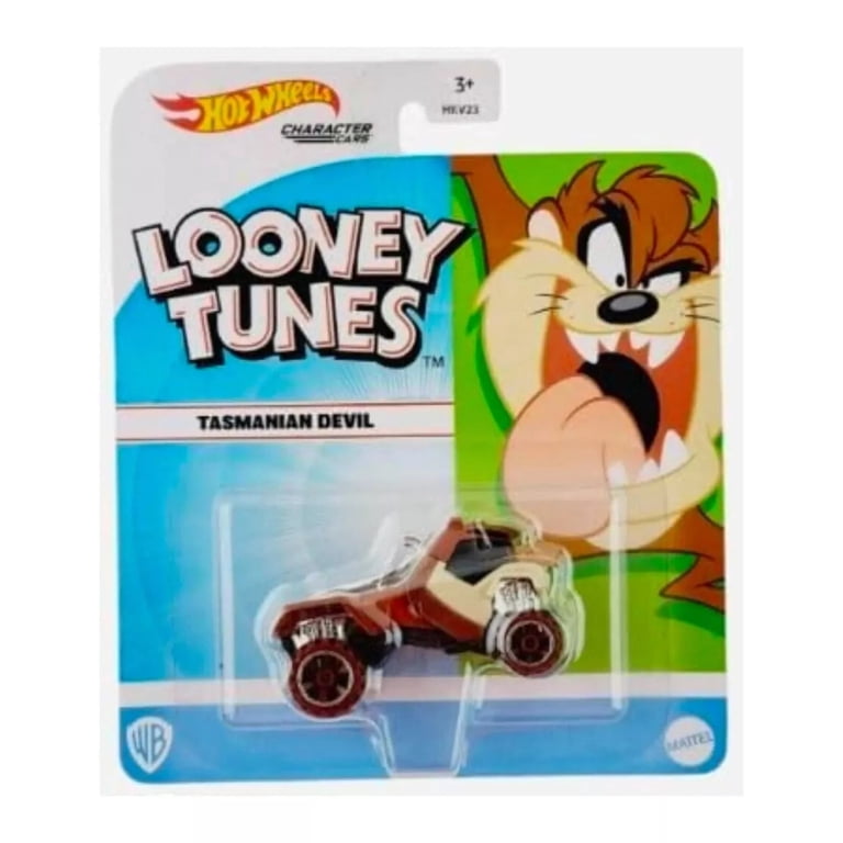 Hot Wheels Looney Tunes Tasmanian Devil Character Car - 1:64 Scale