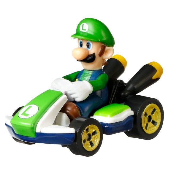 Hot Wheels Luigi Standard Kart Vehicle