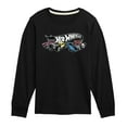 thumbnail image 1 of Hot Wheels - Mls - Youth Boys Long Sleeve Graphic T-Shirt, 1 of 4