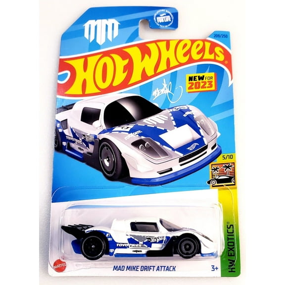 Hot Wheels Mad Mike Drift Attack 209/250 HW Exotics 5/10