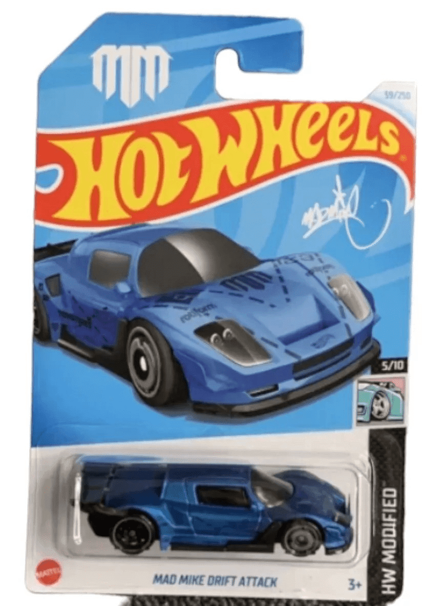 Hot Wheels Mad Mike Drift Attack 59/250 HW Modified 5/10 - Walmart.com