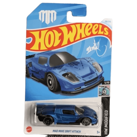 Hot Wheels Mad Mike Drift Attack 59/250 HW Modified 5/10