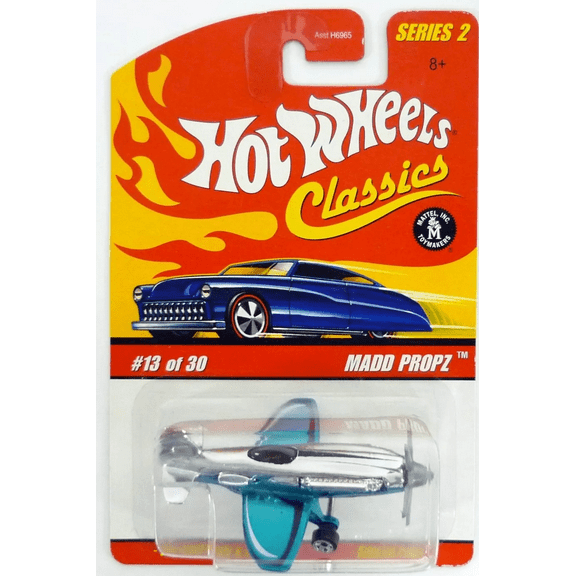 Hot Wheels Madd Propz Classics Series 2 Blue 1:64 Scale Collectible Diecast