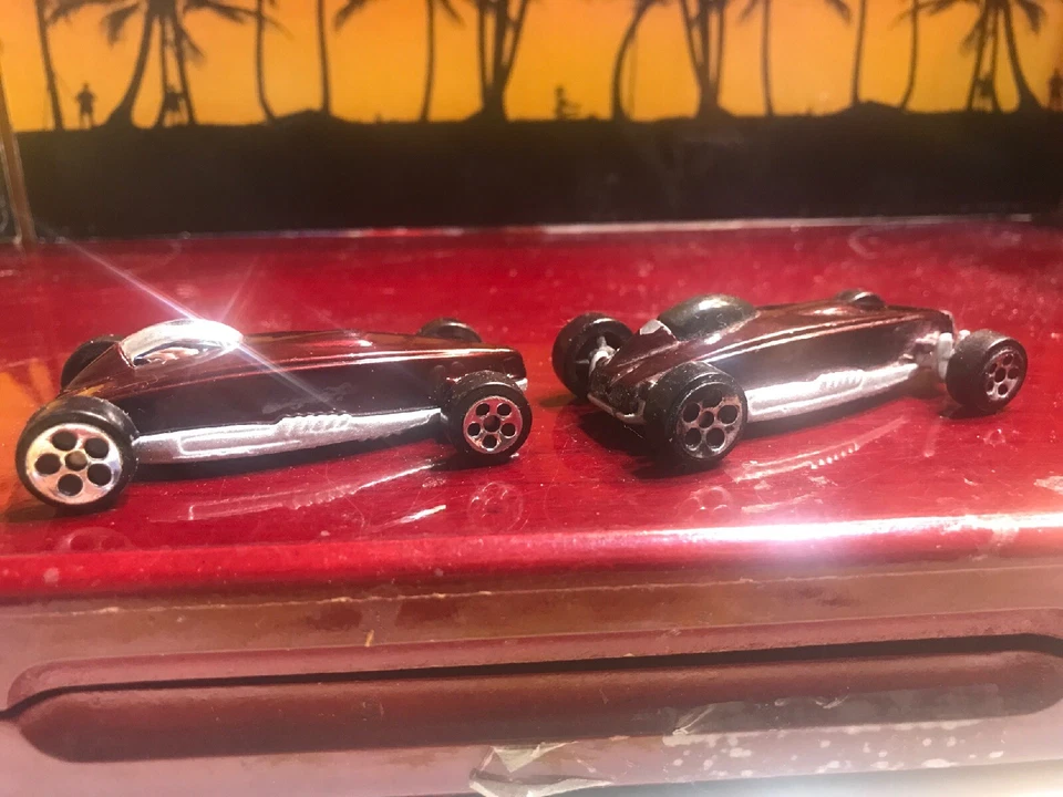 Hot Wheels Made for Mcd's 1999 Formula One Two Car Lot Maroon