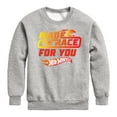 thumbnail image 1 of Hot Wheels - Made to Race - Toddler And Youth Crewneck Fleece Sweatshirt, 1 of 5